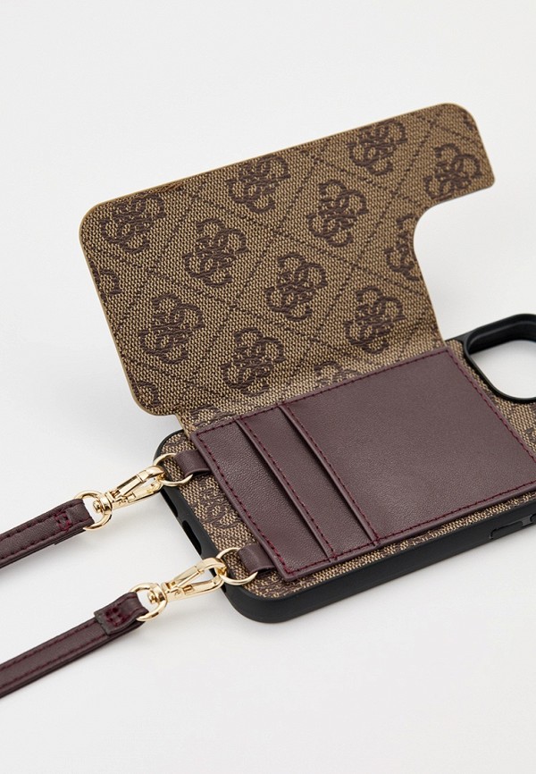 Guess Чехол для iPhone - 15 Pro, кросс-боди с кардслотом - фото 3