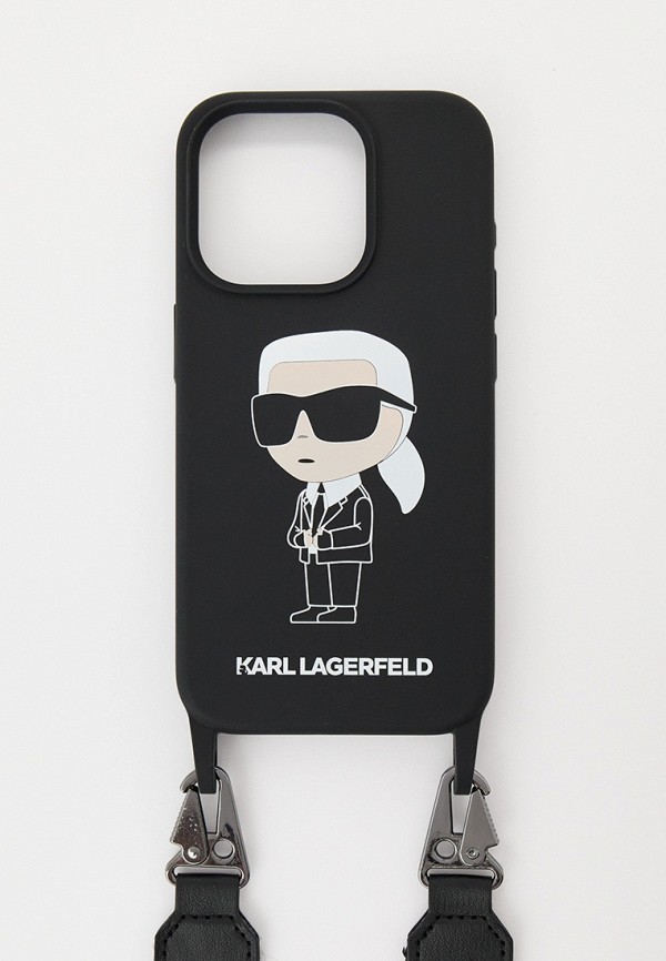 Karl Lagerfeld Чехол для iPhone - 15 Pro Max, кросс-боди - фото 1