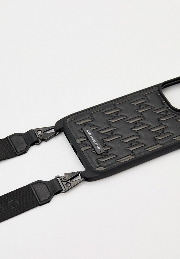 Karl Lagerfeld Чехол для iPhone - 14 Pro Max, с ремешком кросс-боди - фото 3