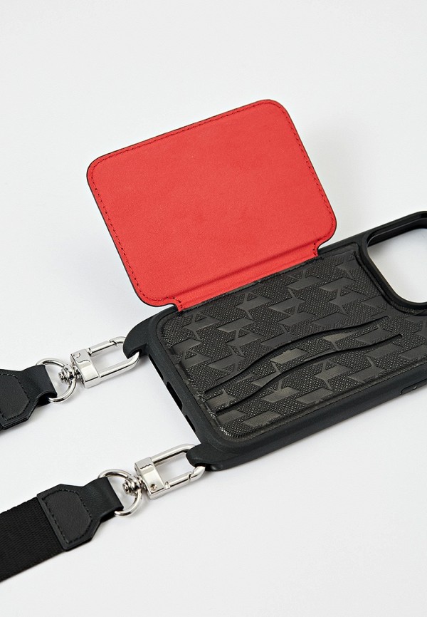 Karl Lagerfeld Чехол для iPhone - 15 Pro, кросс-боди с кардслотом - фото 4