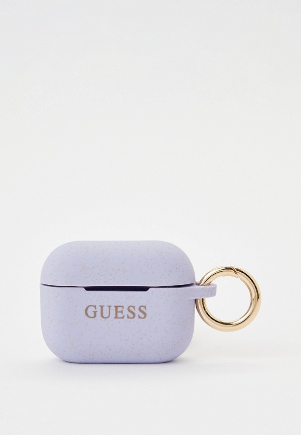 Guess Чехол для наушников - Airpods Pro 2, силиконовый с кольцом-карабином - фото 1