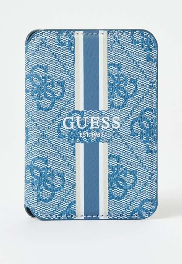 Guess Кредитница - Магнитный бумажник MagSafe Wallet Cardslot, 4G Stripes - фото 1