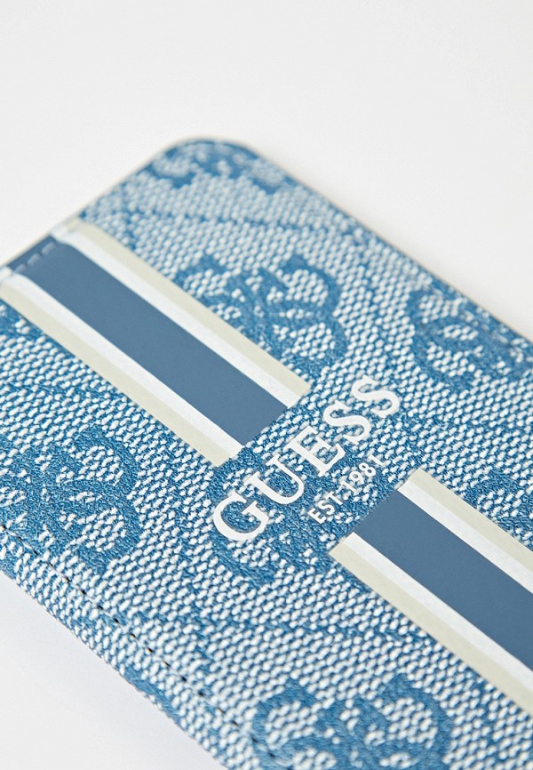 Guess Кредитница - Магнитный бумажник MagSafe Wallet Cardslot, 4G Stripes - фото 3
