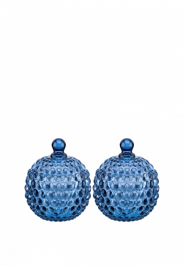 Elan Gallery Набор банок для хранения - 2х300 мл 11х11х13,5 см Пузырьки - фото 6