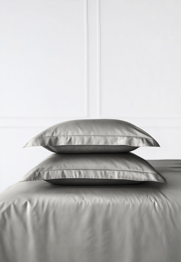 Bellehome Комплект наволочек - Стефания Khaki 70х70 2 шт. сатин-премиум - фото 1