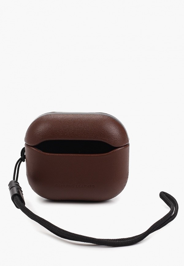 Uniq Чехол для наушников - AirPods 3, Terra из натуральной кожи, с шнурком на кисть - фото 2
