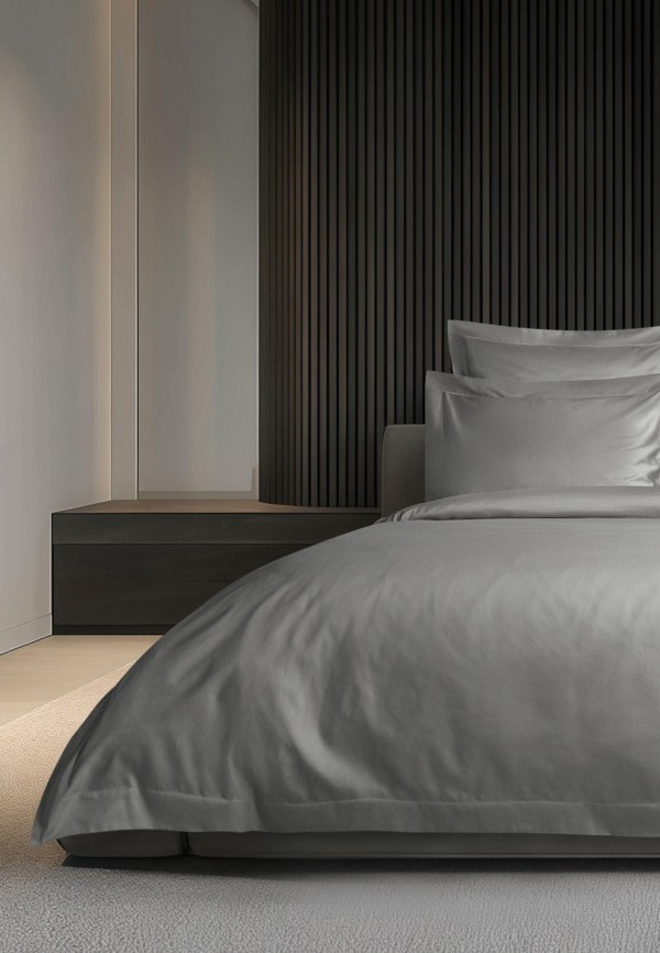 Bellehome Постельное белье 1,5-спальное - Стефания Khaki, сатин-премиум  300 ТС - фото 2