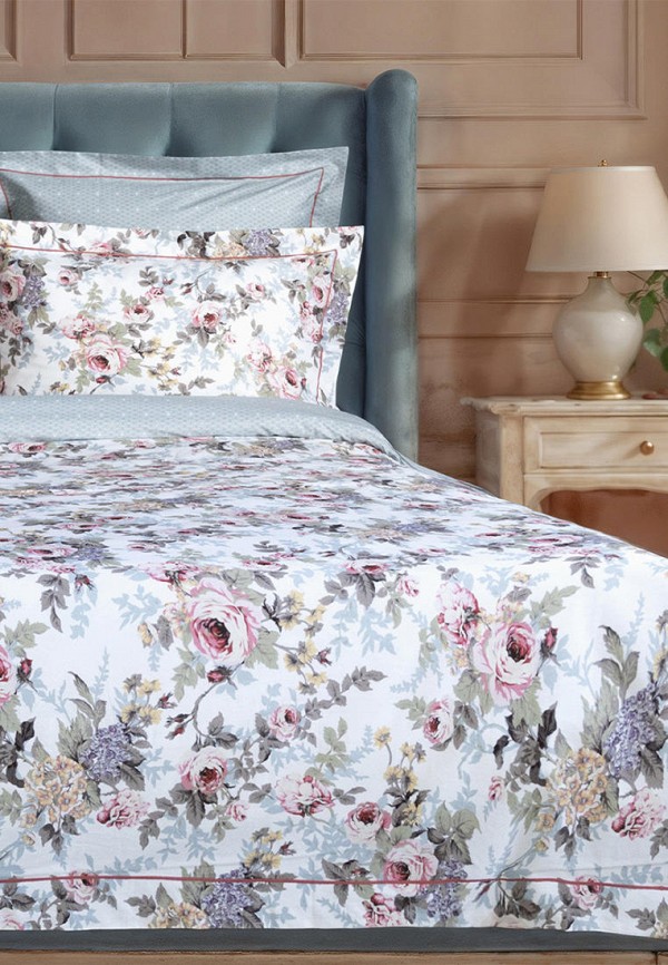 Bellehome Постельное белье Евро - Калиста, сатин-премиум 200 ТС - фото 2