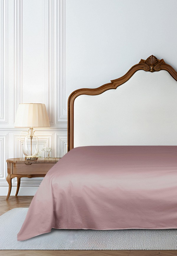 Bellehome Простыня 2-спальная - Стефания Marshmallow 200х220 сатин - фото 2