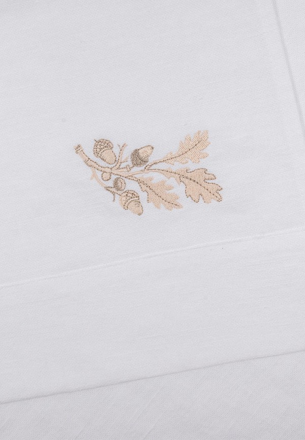 Bellehome Комплект кухонных полотенец - Golden Oaks хлопок/лён с вышивкой 40х70, см 2 шт. - фото 5