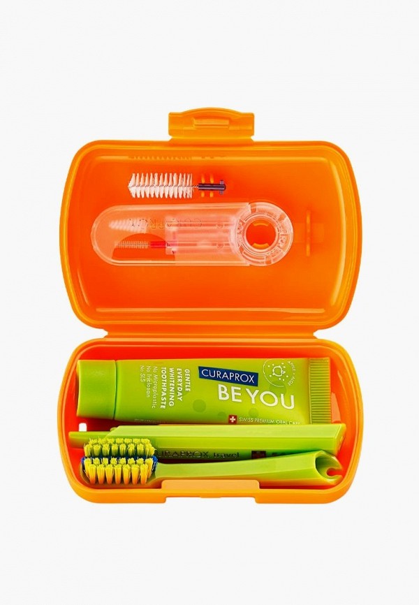 Curaprox Набор для ухода за полостью рта - ортодонтический, в тревел-формате - фото 1