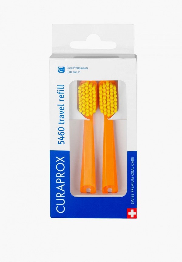Curaprox Насадки для зубной щетки 2 шт. - для дорожного набора - фото 1