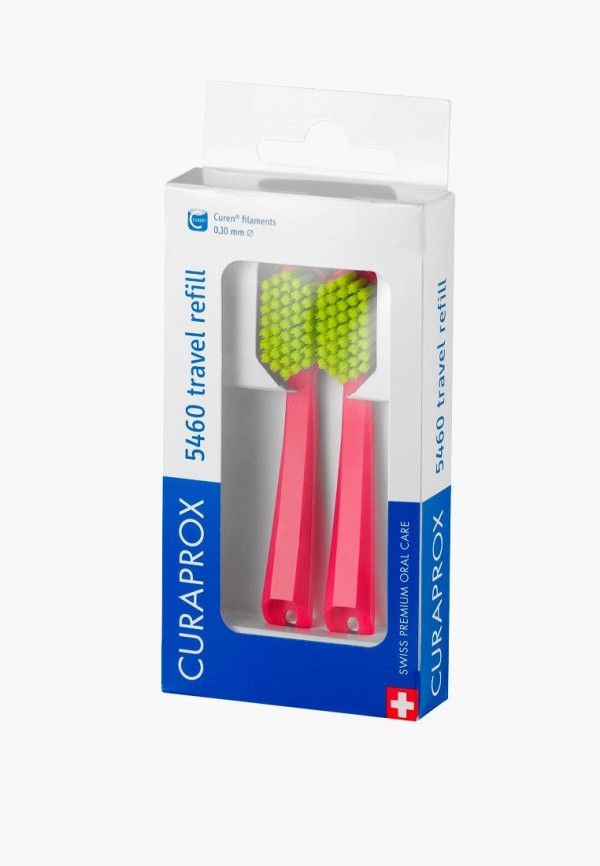 Curaprox Насадки для зубной щетки 2 шт. - для дорожного набора - фото 2