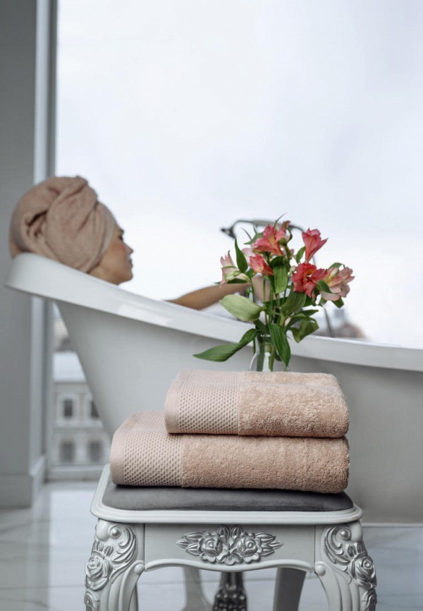 Bellehome Полотенца 3 шт. - махровые Кварц 50х70 + 50х100 + 70х140 - фото 6