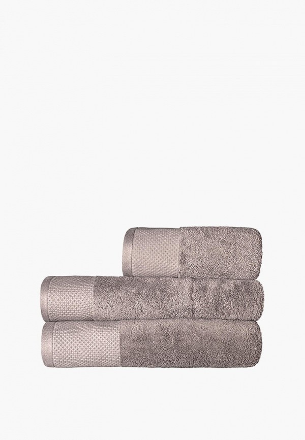 Bellehome Полотенца 3 шт. - махровые Тирамису 50х70 + 50х100 + 70х140 - фото 1