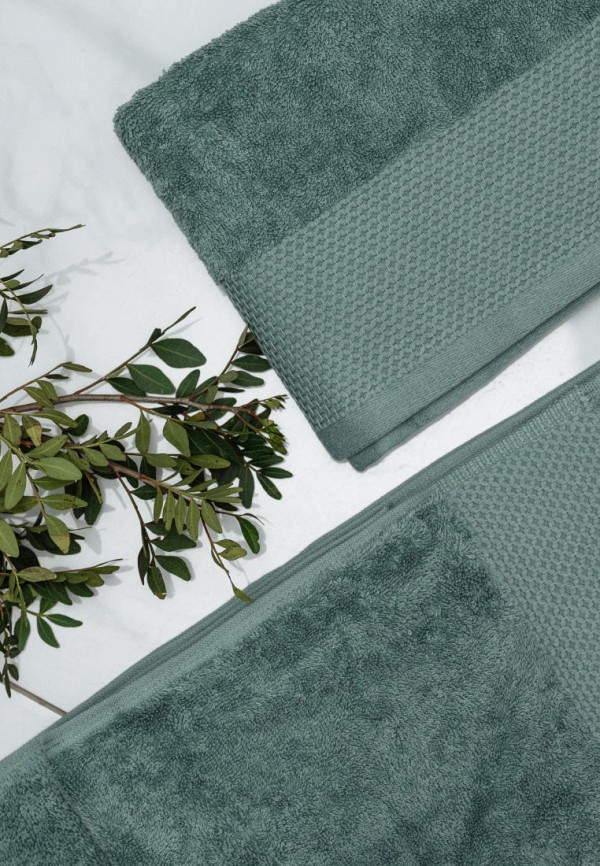 Bellehome Полотенце - махровое Аквамарин 70х140 - фото 2