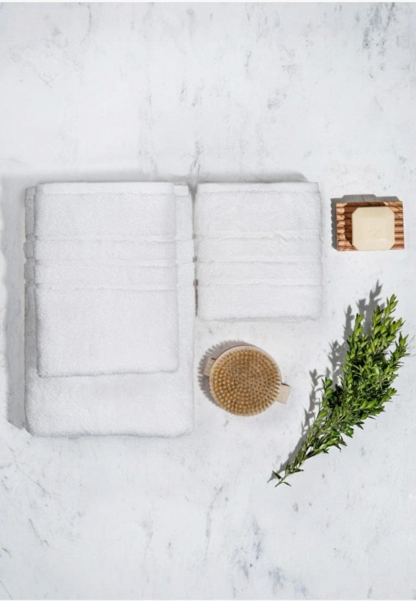 Bellehome Полотенце - бамбук Акито Айсберг 70х140 - фото 6