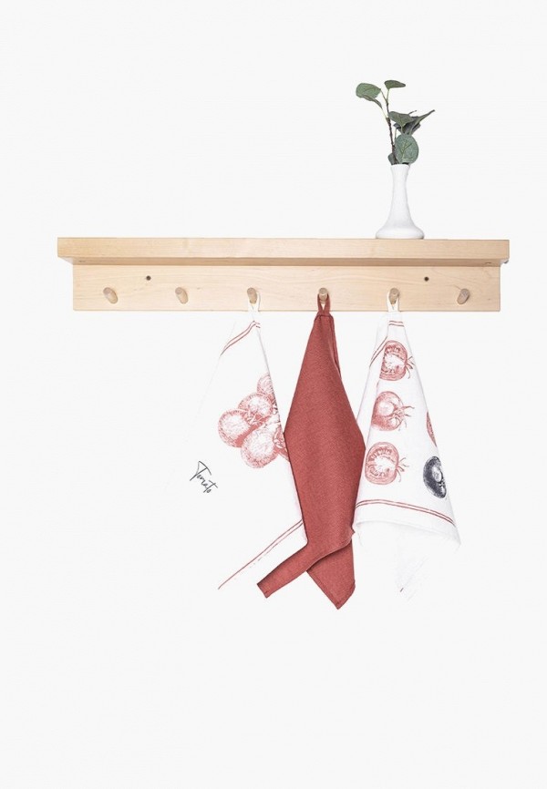 Bellehome Комплект кухонных полотенец - , Tomato лен хлопок принт 40х70 см 3шт. - фото 6