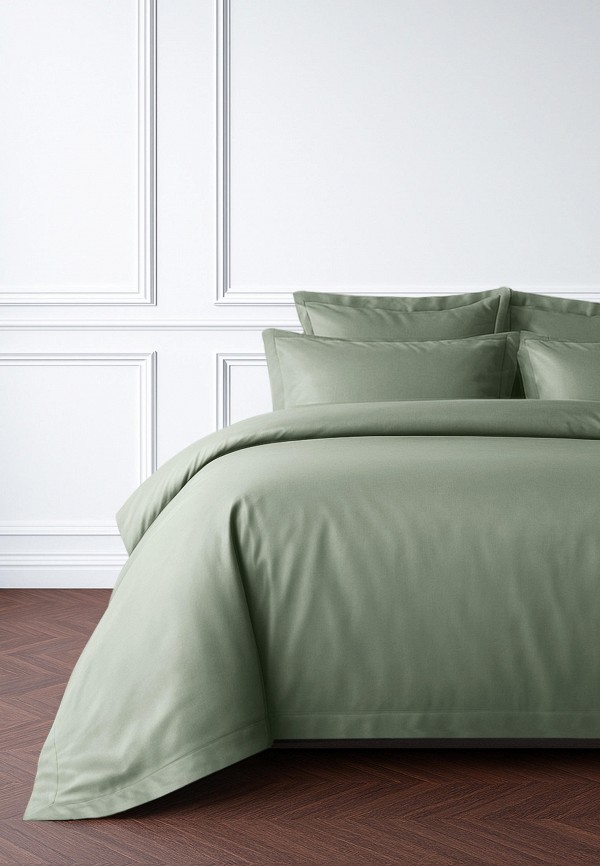 Bellehome Пододеяльник 1,5-спальный - Стефания Olive 150х210 сатин-премиум - фото 1