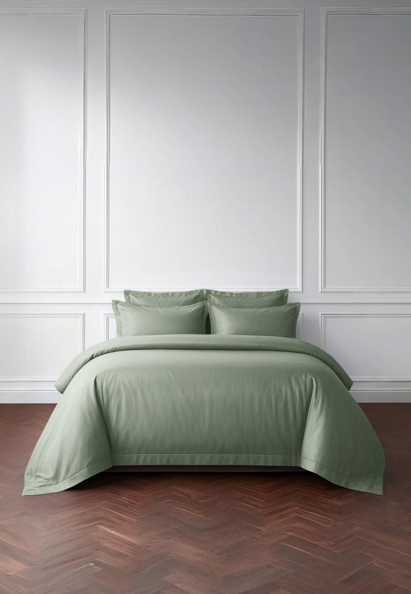 Bellehome Пододеяльник 1,5-спальный - Стефания Olive 150х210 сатин-премиум - фото 2