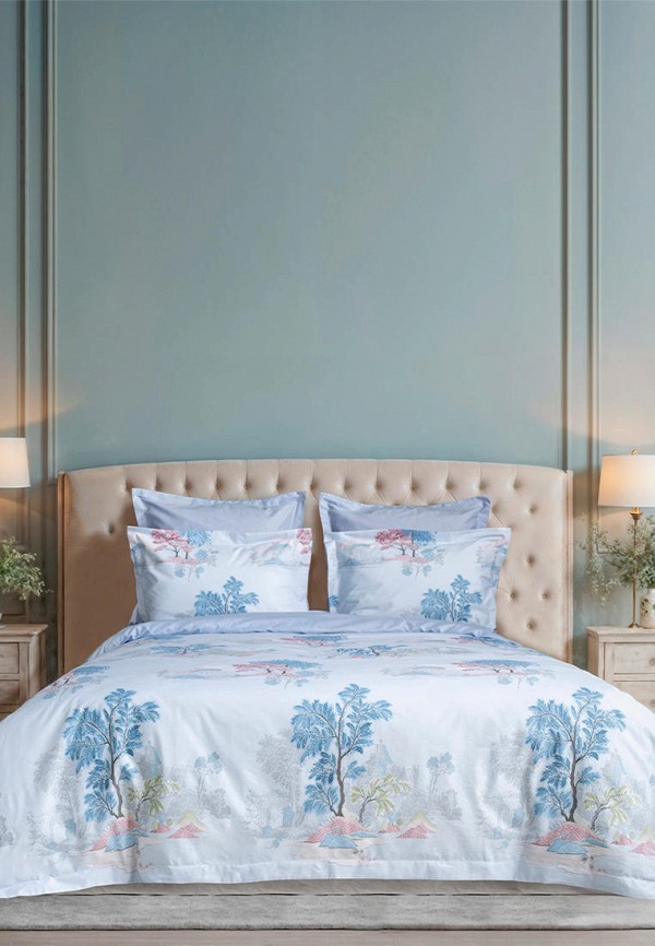 Bellehome Постельное белье Евро - Сильва, сатин-премиум 200 ТС - фото 1