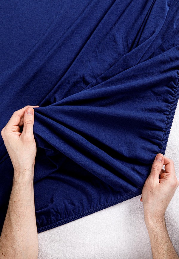 Ночь нежна Простыня 1,5-спальная - Трикотажная 160*200*20 - фото 5