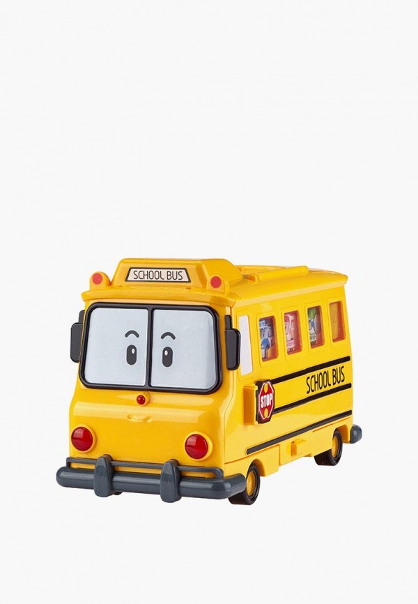 Robocar Poli Автобус - Кейс для хранения машинок Скулби - фото 1