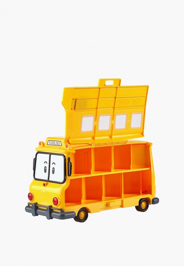 Robocar Poli Автобус - Кейс для хранения машинок Скулби - фото 3