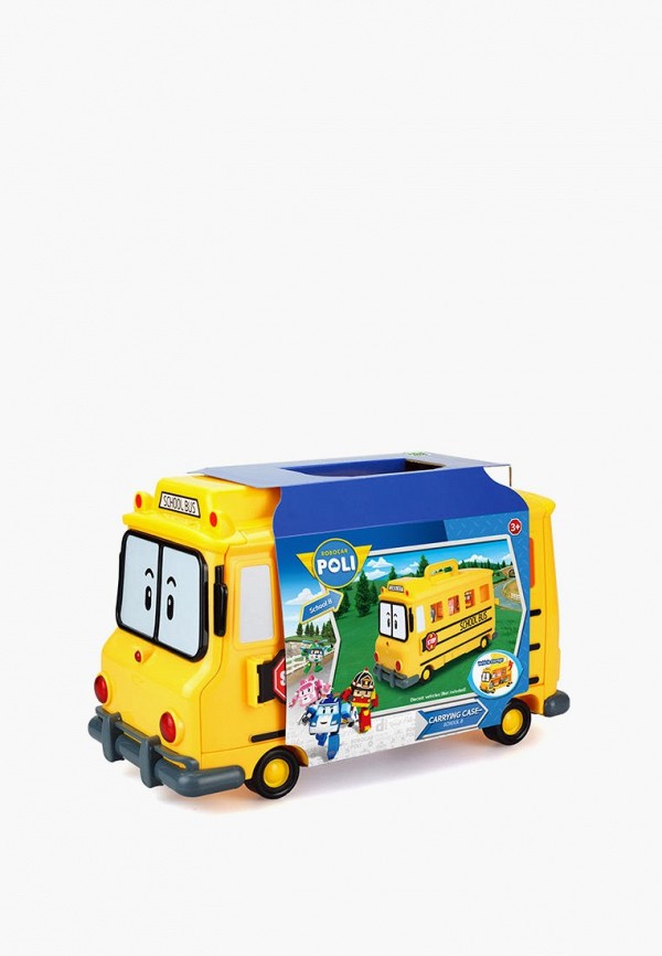 Robocar Poli Автобус - Кейс для хранения машинок Скулби - фото 4