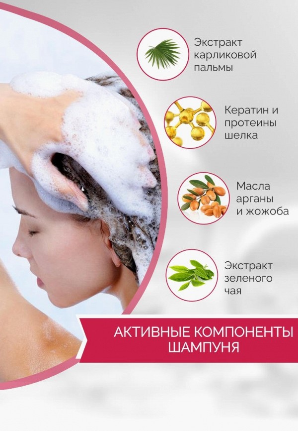 Ринфолтил Шампунь - PRO шампунь От выпадения волос Для окрашенных волос - фото 5