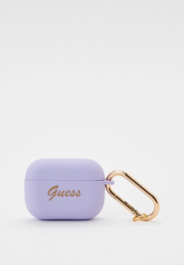 Guess Чехол для наушников - Airpods Pro силиконовый Silicone - фото 1