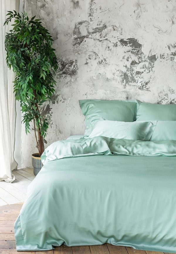 Bellehome Постельное белье Семейное - Shiny Tropic, тенсель-премиум 300 ТС - фото 3