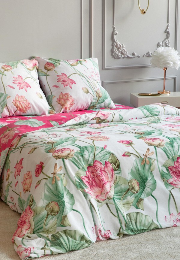 Mia Cara Постельное белье Евро - 70х70 Белый лотос - фото 2