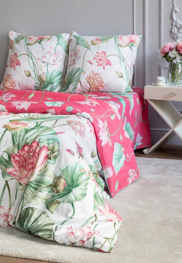 Mia Cara Постельное белье Евро - 70х70 Белый лотос - фото 4