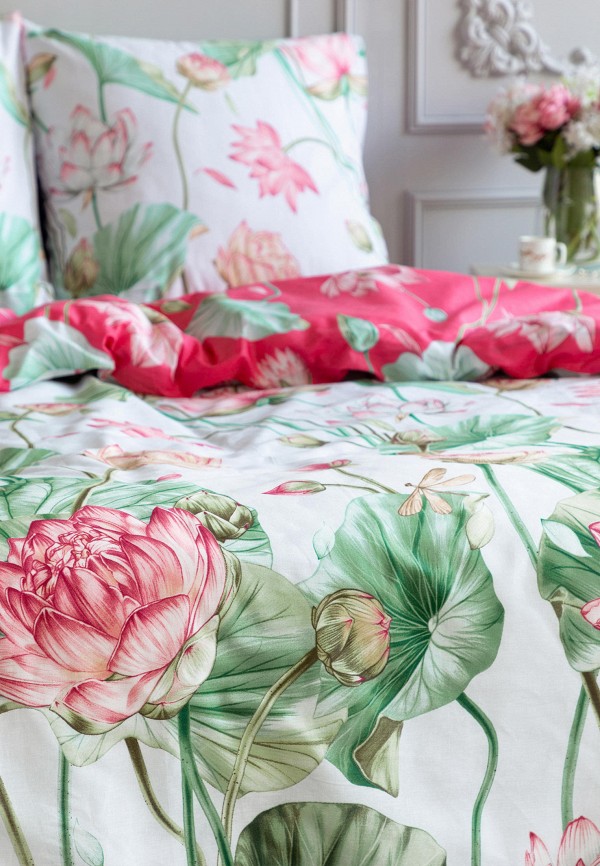 Mia Cara Постельное белье Евро - 70х70 Белый лотос - фото 6