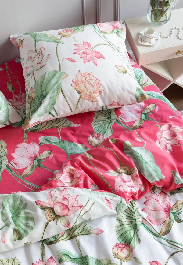 Mia Cara Постельное белье Евро - 70х70 Белый лотос - фото 5