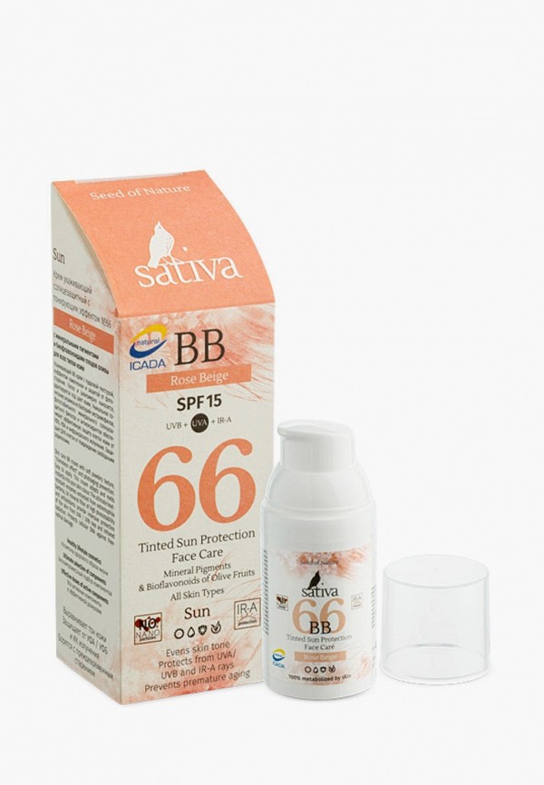Sativa BB-Крем для лица - солнцезащитный - фото 1