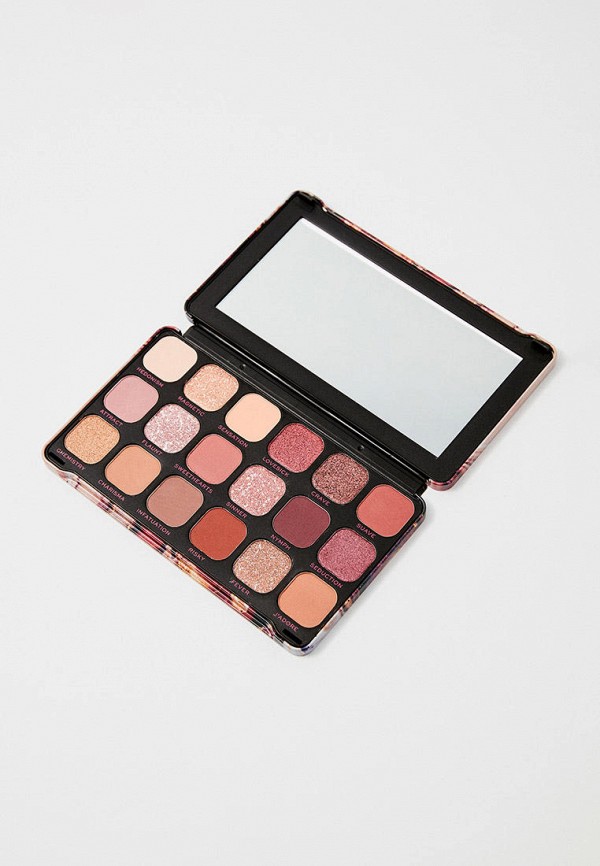 Revolution Палетка теней из 18 цветов - в персиково-розовой гамме - фото 1