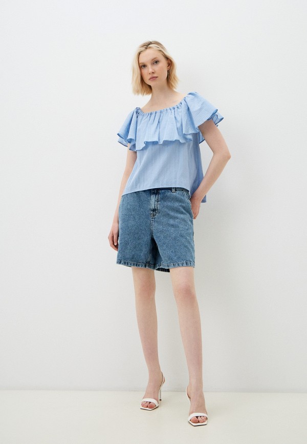 SELA Шорты джинсовые - фото 2