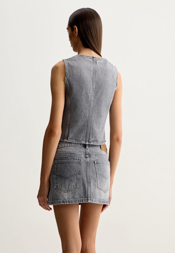 12 STOREEZ Жилет джинсовый - фото 3