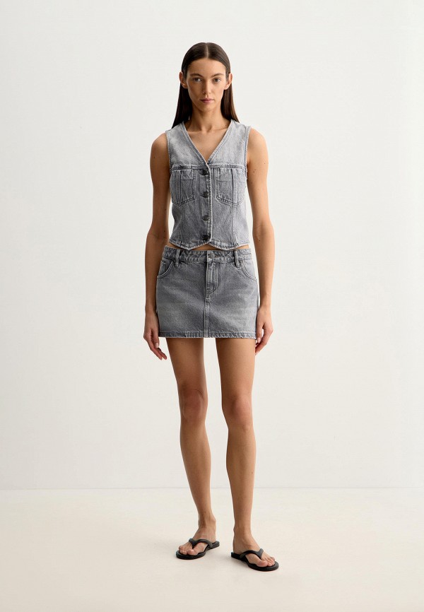 12 STOREEZ Жилет джинсовый - фото 6