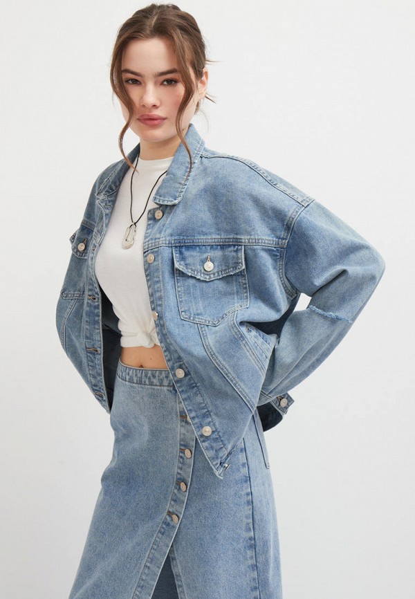 Vittoria Vicci Куртка джинсовая - фото 6