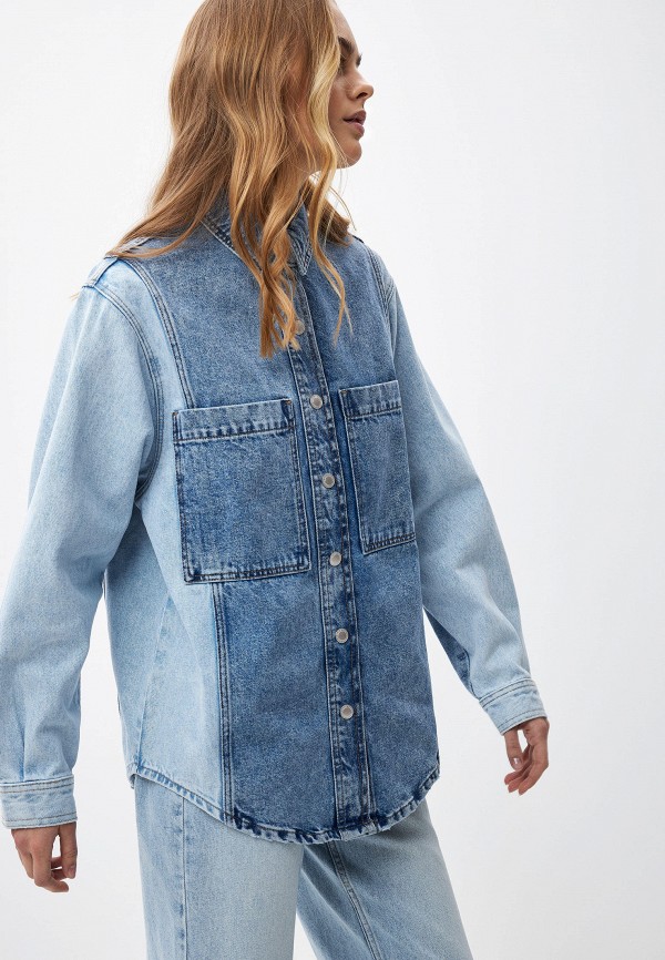 Sela Рубашка джинсовая - фото 5