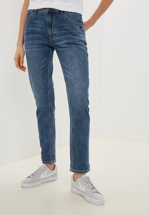 Джинсы Mossmore Boyfriend fit, цвет: синий, MP002XW00XVX — купить в ...