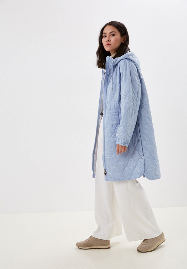 Куртка утепленная Gerry Weber, цвет: голубой, MP002XW00ZQ4 — купить в ...