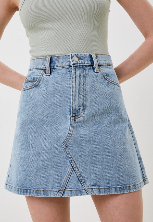 Юбка джинсовая O'stin, цвет: голубой, MP002XW010WU — купить в интернет ...