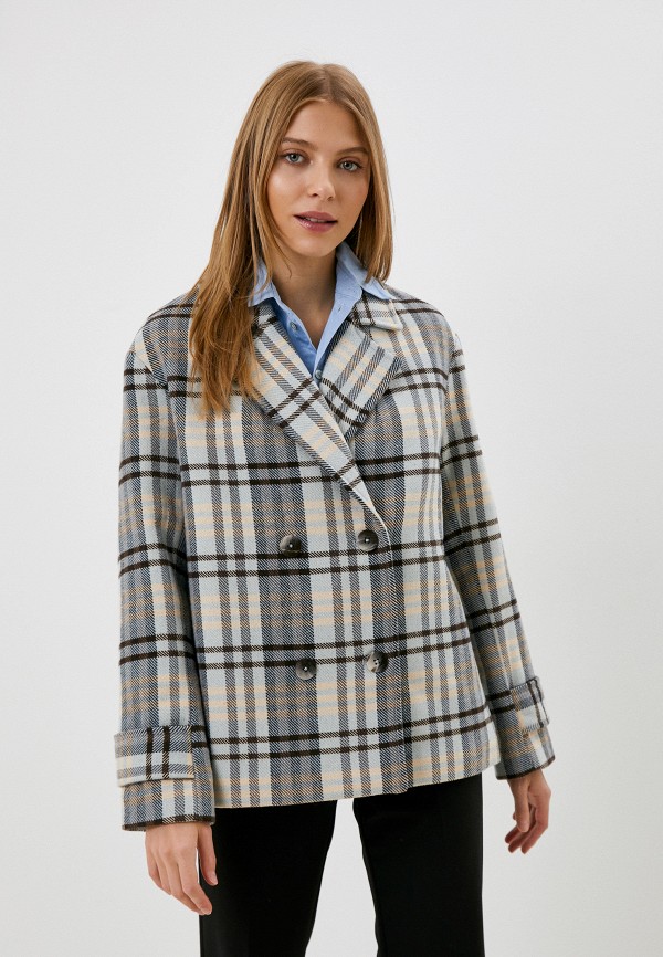 Снежная Королева Пальто двубортное - фото 1