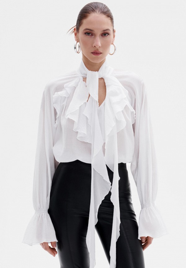 Блуза Top Top, цвет: белый, MP002XW0178Z — купить в интернет-магазине ...