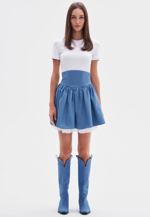 Top Top Юбка джинсовая - фото 2