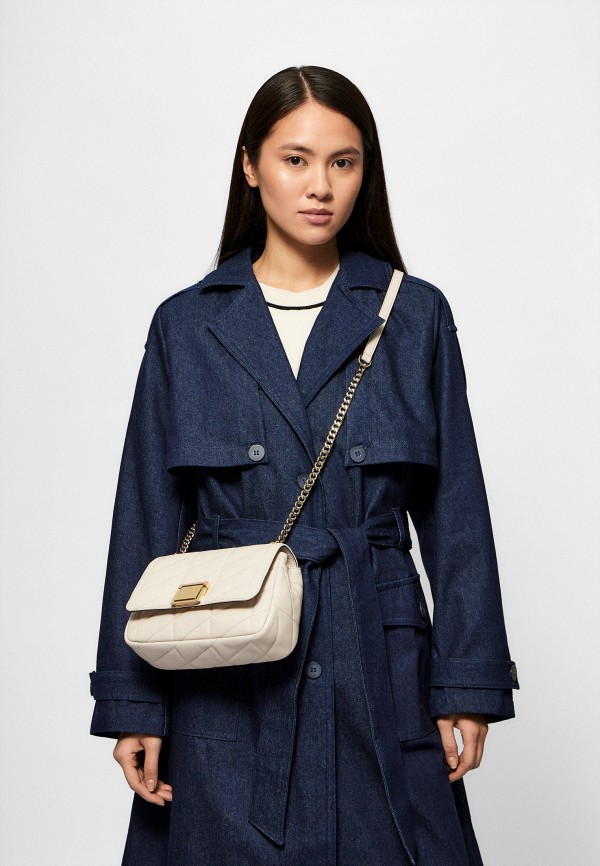 Сумка DKNY, цвет: серый, MP002XW01ELP — купить в интернет-магазине Lamoda